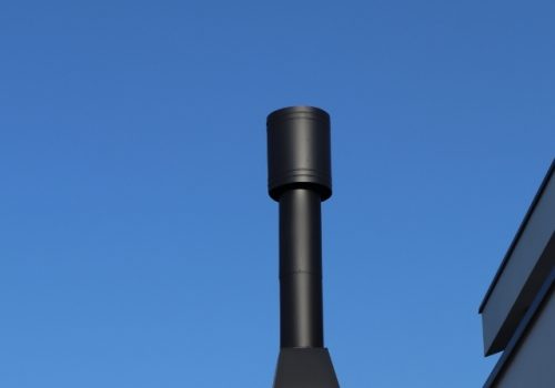CHAMINÉ DE ALUMÍNIO MODELO _SPUTNIK