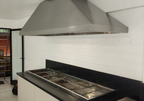 COIFA INDUSTRIAL EM AÇO INOX